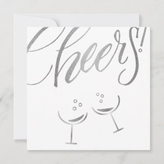 Silver Cheers Glasses Announcement