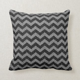 Silver Chevron Sparkly Glitter Cushion