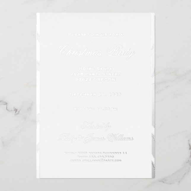 Silver Christmas Party (Front)