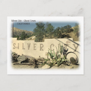 Silver City Ghost Town Postcard! Postcard