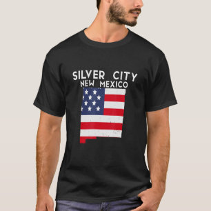 Silver City USA State America Travel New Mexican N T-Shirt