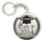 Silver Class Of 2014 Keychain