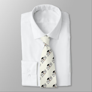 Silver Class of 2026 Graduation Tie