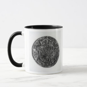 Silver coin mug