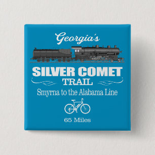 Silver Comet Trail (RT2) 15 Cm Square Badge