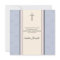 Silver Cross First Holy Communion  Invitation