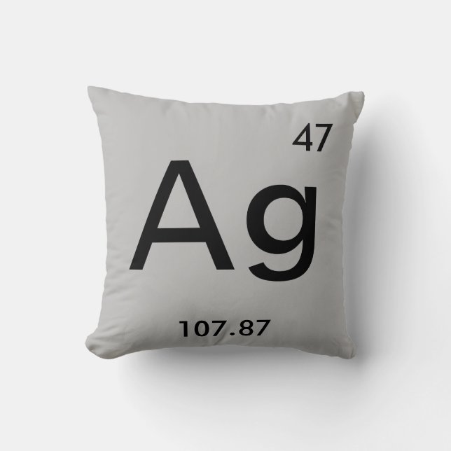 Silver Cushion (Front)