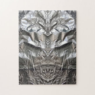 Silver Cyborg - by ID AD Art Gabi Zapf Jigsaw Puzzle