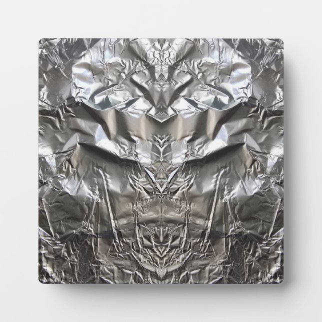 Silver Cyborg - by ID AD Art Gabi Zapf Plaque (Front)