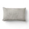 Silver damask pillow