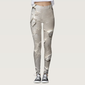Silver diamond colour legging