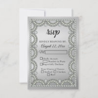 Silver | Diamond Wedding | Anniversary RSVP