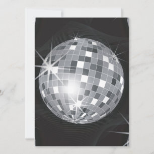 silver disco ball