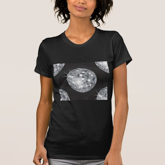 silver disco ball T-Shirt (Front)