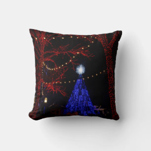 Silver Dollar City Christmas Cushion