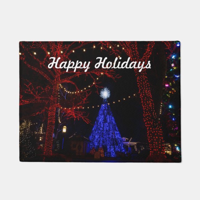 Silver Dollar City Christmas Doormat (Front)