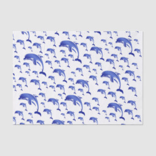 silver,dolphin, fish, nature, aquatic, design, tissue paper