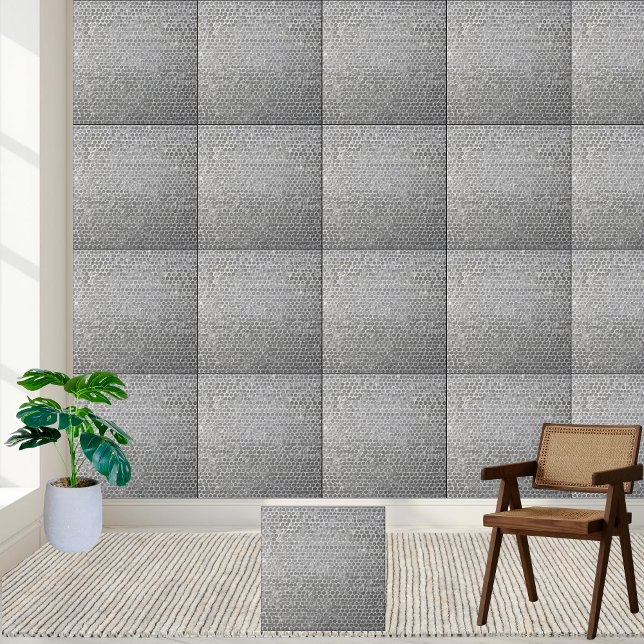 Silver Dotted Stone-like Stylish Floor Textured Ceramic Tile (Silver Dotted Stone-like Stylish Floor Textured Ceramic Tile)