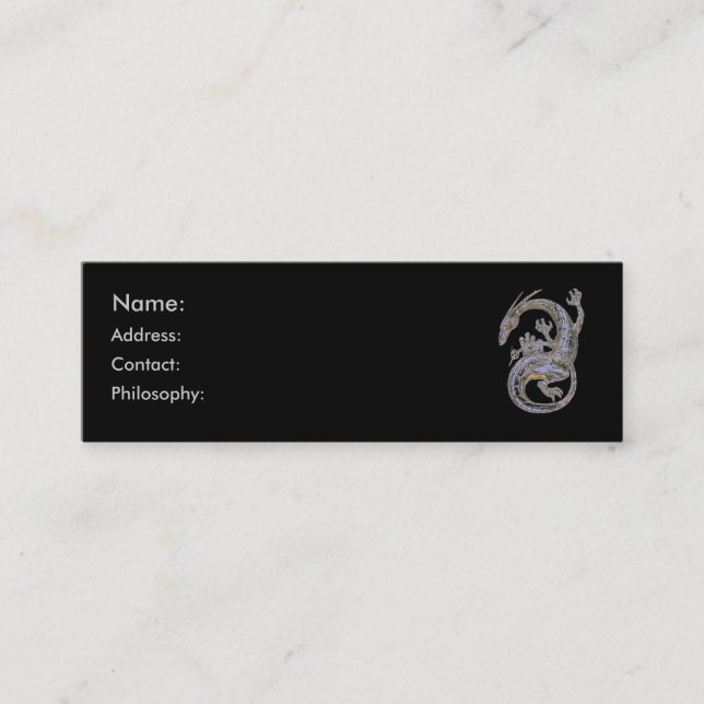 Silver Dragon Profile Cards (Front)