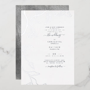 Silver Dripping Ivy Wedding