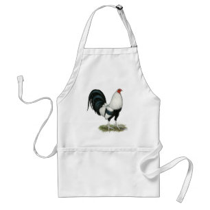 Silver Duckwing Gamecock Standard Apron