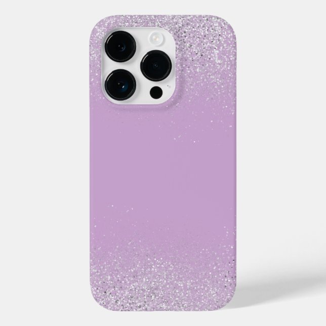 Silver Dust and Lilac Phone Case (Back)
