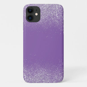 Silver Dust and Violet Phone Case