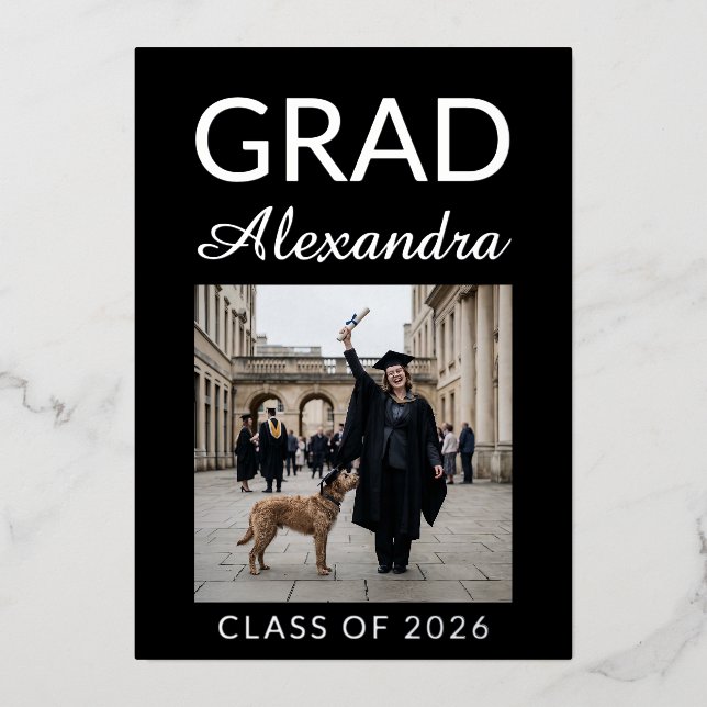 Silver DVM Veterinary Medicine Graduation Party (Front)