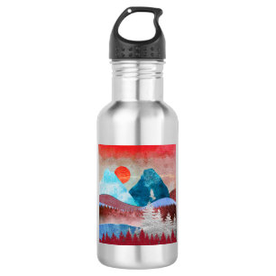 Silver Eagle Landscape 532 Ml Water Bottle