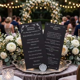 Silver Elegance Collection Wedding Rectangle Stick Rectangular Sticker