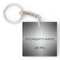 Silver Employee Name Tag Button