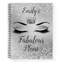 Silver Fabulous Glitter Eyes