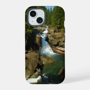 Silver Falls at Mount Rainier National Park iPhone 15 Case