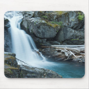 Silver Falls, Mount Rainier National Park Mouse Pad