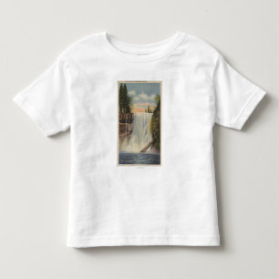 Silver Falls on Silver Creek, Oregon View Toddler T-Shirt