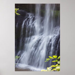 Silver Falls Willamette Valley Oregon Middle Falls Poster