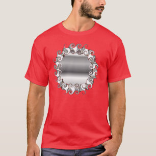 Silver Fancy Mirror T-Shirt