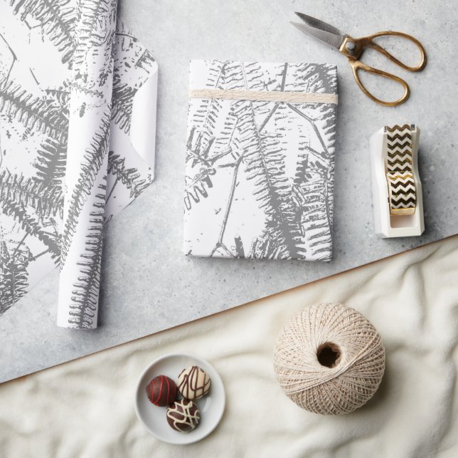 silver ferm medium gift bag tissue paper (Crafts)