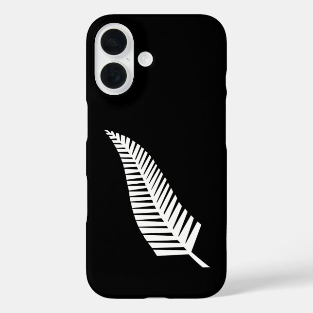 Silver fern flag (NZ) Case-Mate iPhone Case (Back)