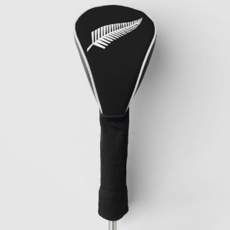 Silver fern flag (NZ) Golf Head Cover