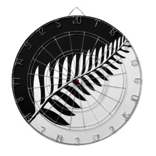 Silver Fern of New Zealand Dartboard