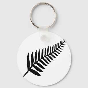 Silver Fern of New Zealand Key Ring
