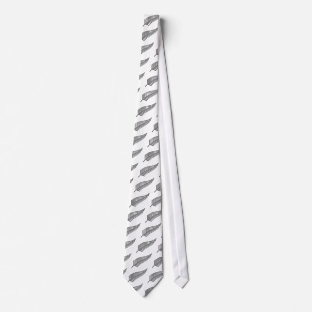 Silver Fern of New Zealand Tie (Front)