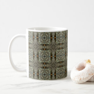 Silver Filigree Coffee Mug