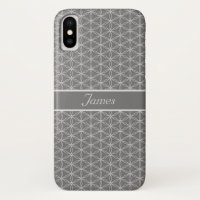Silver Flower of Life Pattern