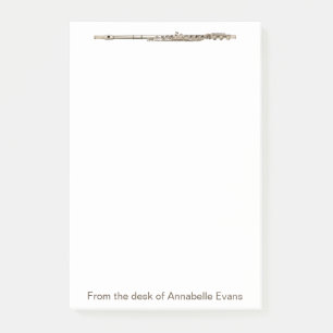 Silver Flute Post-it Notes