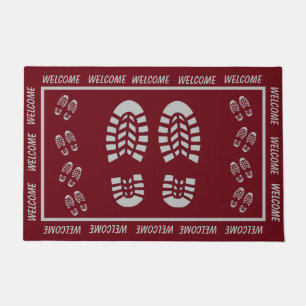 Silver Footprints and Welcome Doormat