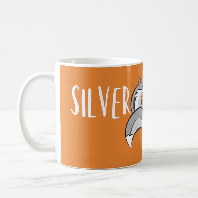 Silver Fox Coffee Mug (Left)
