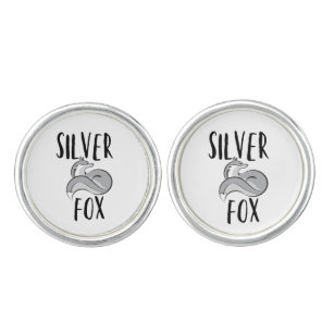 Silver Fox Cufflinks