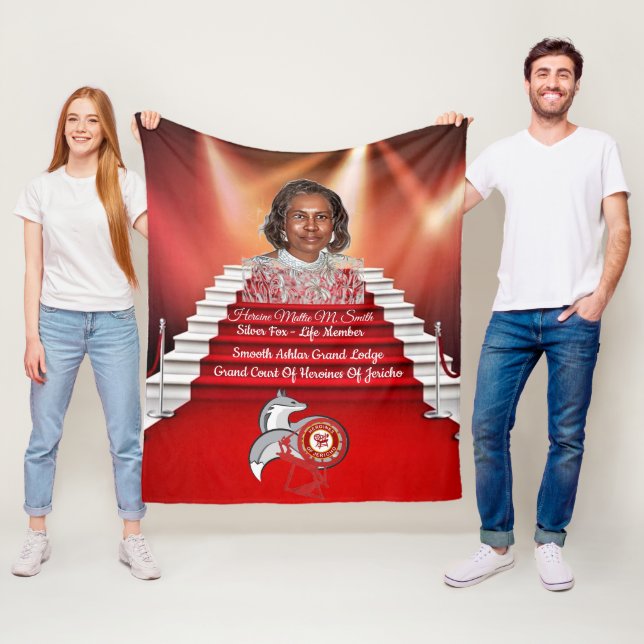 Silver Fox HOJ Fleece Blanket (In Situ)